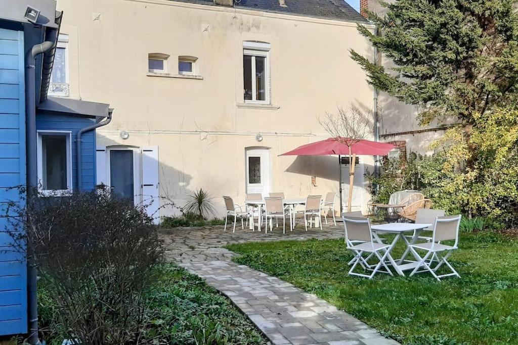 Maison Spacieuse 50 M De La Plage Ouistreham Eksteriør billede