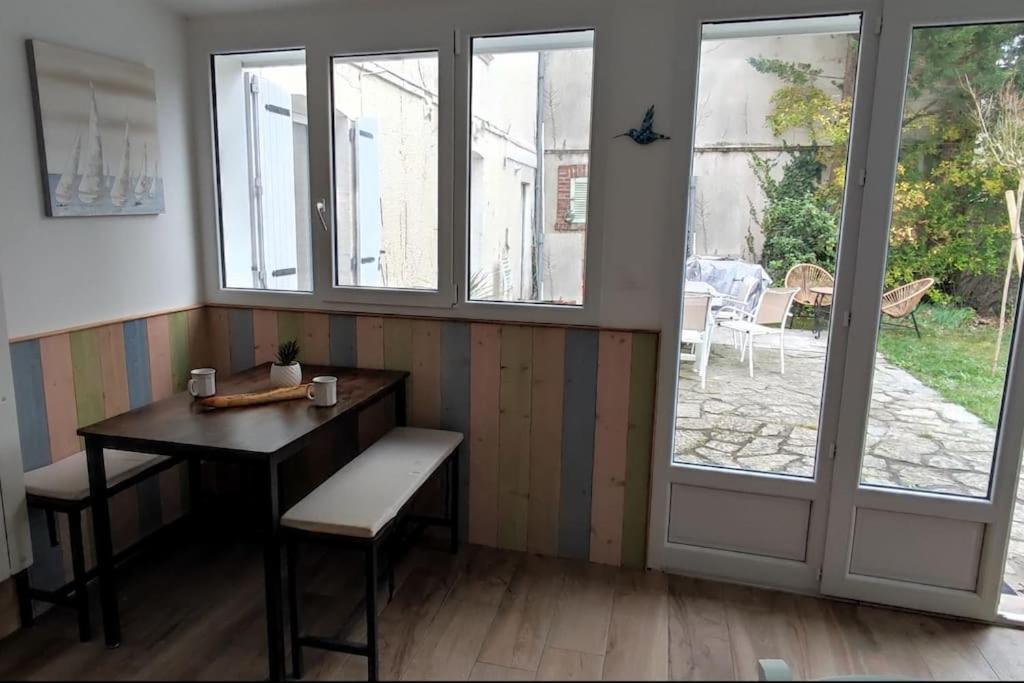 Maison Spacieuse 50 M De La Plage Ouistreham Eksteriør billede