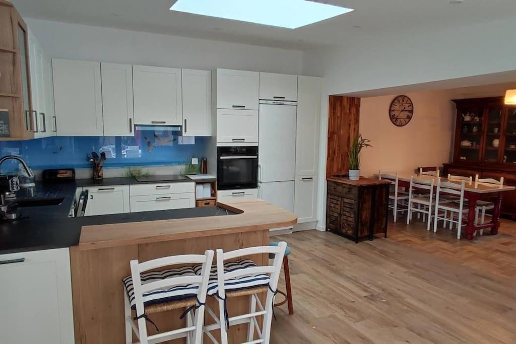 Maison Spacieuse 50 M De La Plage Ouistreham Eksteriør billede
